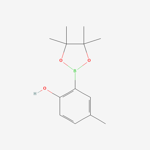 4-methyl-2-(4,4,5,5-tetramethyl-1,3,2-dioxaborolan-2-yl)phenol (CAS: 1398414-30-6) - Related Chemical Product