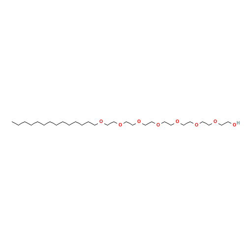 2-[2-[2-[2-[2-[2-(2-tetradecoxyethoxy)ethoxy]ethoxy]ethoxy]ethoxy]ethoxy]ethanol (CAS: 40036-79-1) - Related Chemical Product