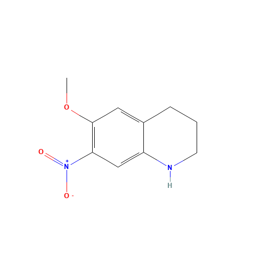 6-methoxy-7-nitro-1,2,3,4-tetrahydroquinoline (CAS: 1116230-76-2) - Related Chemical Product
