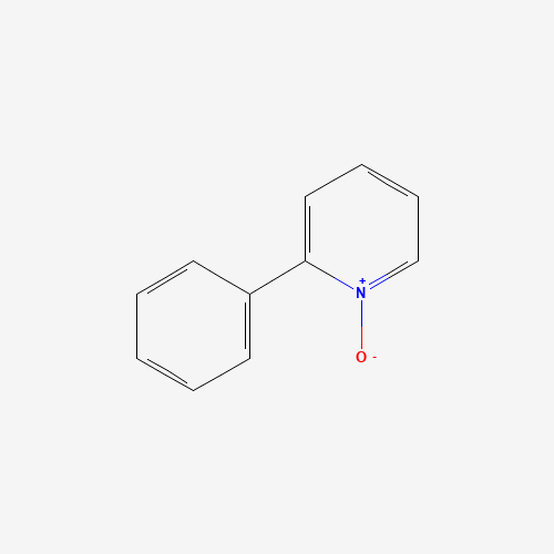 1-oxido-2-phenylpyridin-1-ium (CAS: 1131-33-5) - Chemical Structure and Molecular Formula 