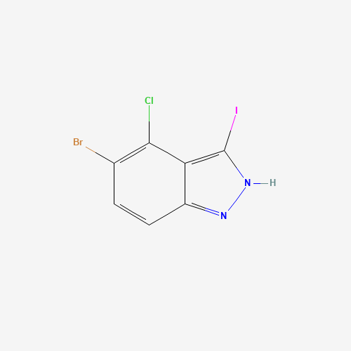 5-bromo-4-chloro-3-iodo-2H-indazole (CAS: 1082040-21-8) - Related Chemical Product