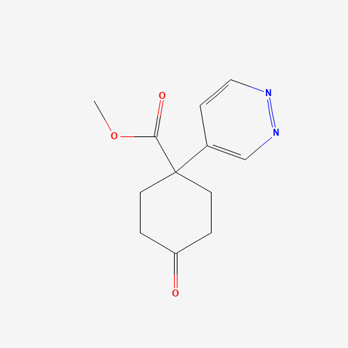 methyl 4-oxo-1-pyridazin-4-ylcyclohexane-1-carboxylate (CAS: 960371-38-4) - Related Chemical Product