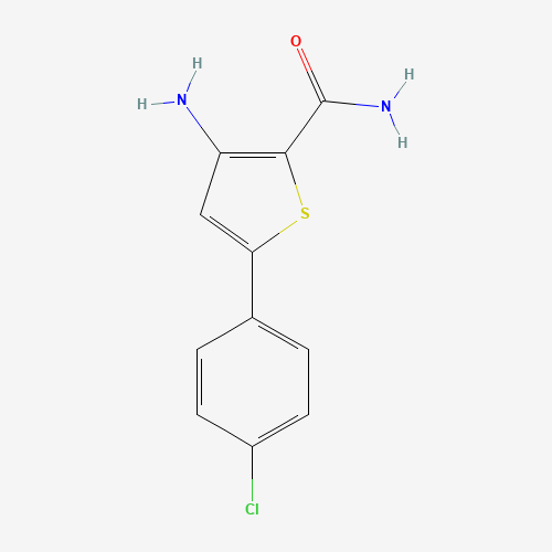 3-amino-5-(4-chlorophenyl)thiophene-2-carboxamide (CAS: 175137-05-0) - Related Chemical Product