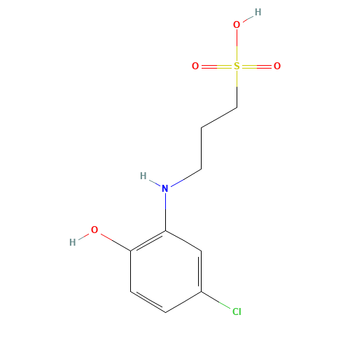 3-(5-chloro-2-hydroxyanilino)propane-1-sulfonic acid (CAS: 109622-41-5) - Related Chemical Product