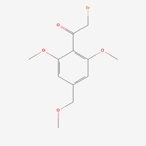 2-bromo-1-[2,6-dimethoxy-4-(methoxymethyl)phenyl]ethanone (CAS: 1290128-06-1) - Related Chemical Product