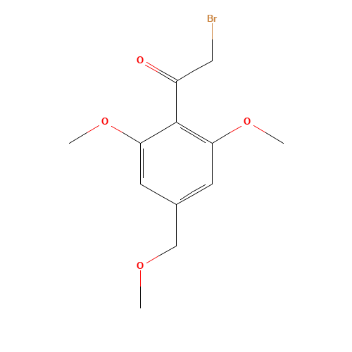 2-bromo-1-[2,6-dimethoxy-4-(methoxymethyl)phenyl]ethanone (CAS: 1290128-06-1) - Related Chemical Product