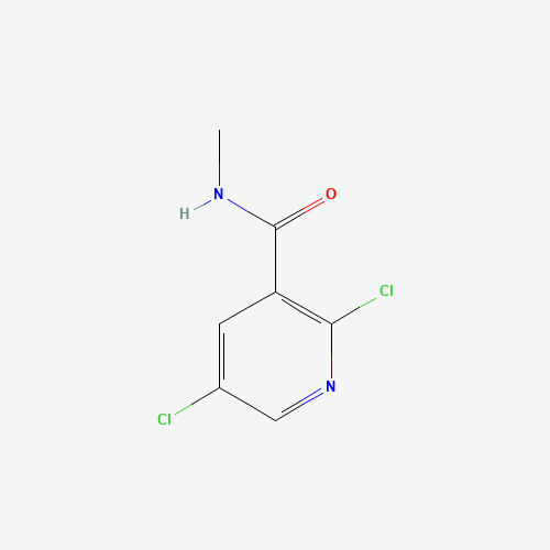 2,5-dichloro-N-methylpyridine-3-carboxamide (CAS: 931105-53-2) - Chemical Structure and Molecular Formula 