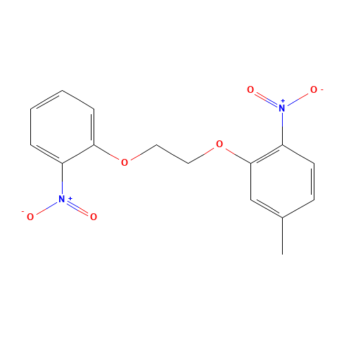 4-methyl-1-nitro-2-[2-(2-nitrophenoxy)ethoxy]benzene (CAS: 96315-08-1) - Related Chemical Product