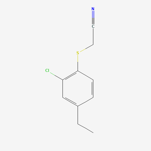 2-(2-chloro-4-ethylphenyl)sulfanylacetonitrile (CAS: 1093758-93-0) - Related Chemical Product