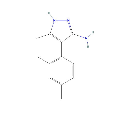 4-(2,4-dimethylphenyl)-5-methyl-1H-pyrazol-3-amine (CAS: 202580-62-9) - Related Chemical Product