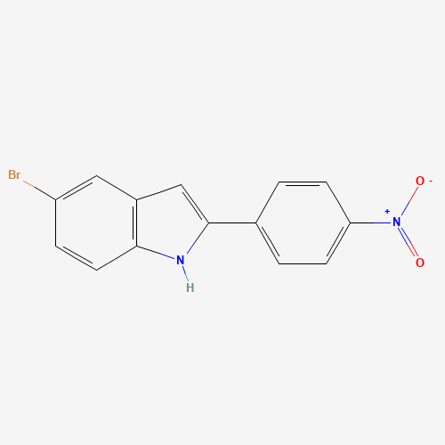 5-bromo-2-(4-nitrophenyl)-1H-indole (CAS: 675820-92-5) - Related Chemical Product