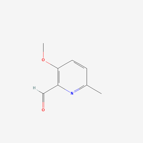 3-methoxy-6-methylpyridine-2-carbaldehyde (CAS: 139549-07-8) - Chemical Structure and Molecular Formula 