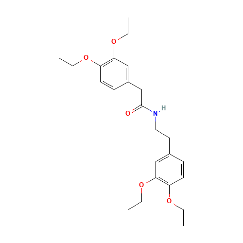 2-(3,4-diethoxyphenyl)-N-[2-(3,4-diethoxyphenyl)ethyl]acetamide (CAS: 71457-14-2) - Related Chemical Product