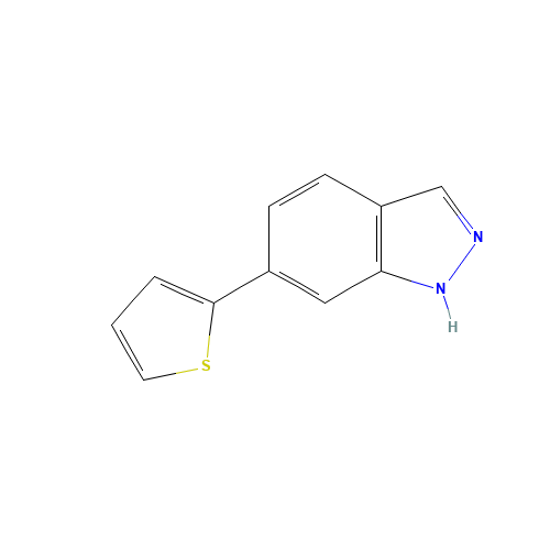 6-thiophen-2-yl-1H-indazole (CAS: 885272-10-6) - Related Chemical Product