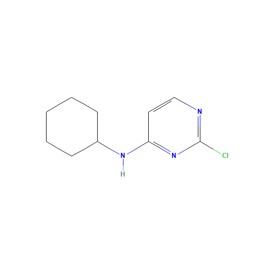 2-chloro-N-cyclohexylpyrimidin-4-amine (CAS: 191729-06-3) - Related Chemical Product