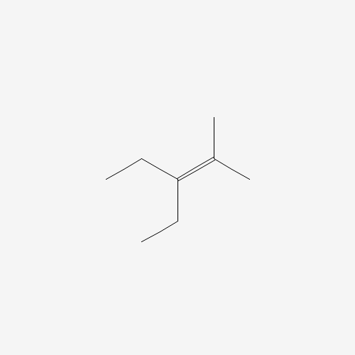 3-ethyl-2-methylpent-2-ene (CAS: 19780-67-7) - Chemical Structure and Molecular Formula 