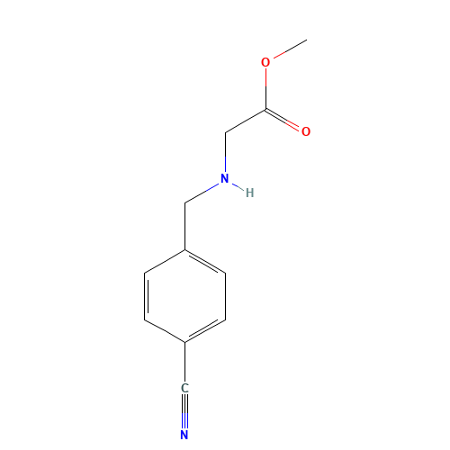 methyl 2-[(4-cyanophenyl)methylamino]acetate (CAS: 202124-74-1) - Related Chemical Product