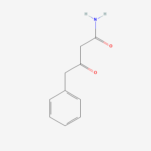3-oxo-4-phenylbutanamide (CAS: 95395-81-6) - Chemical Structure and Molecular Formula 