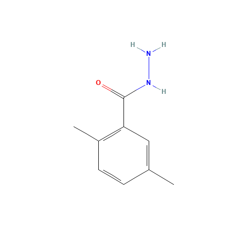 2,5-dimethylbenzohydrazide (CAS: 85304-04-7) - Chemical Structure and Molecular Formula 