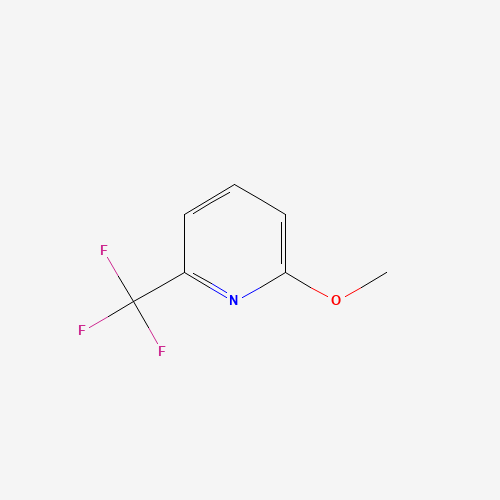 2-methoxy-6-(trifluoromethyl)pyridine (CAS: 34486-18-5) - Chemical Structure and Molecular Formula 