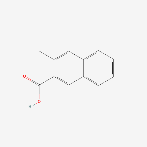 3-methylnaphthalene-2-carboxylic acid (CAS: 39110-32-2) - Chemical Structure and Molecular Formula 