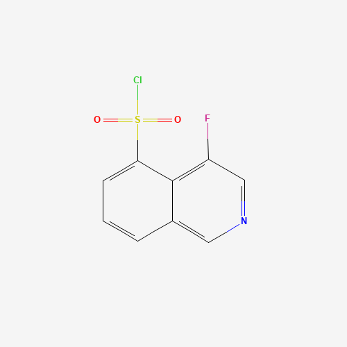 4-fluoroisoquinoline-5-sulfonyl chloride (CAS: 194032-33-2) - Chemical Structure and Molecular Formula 