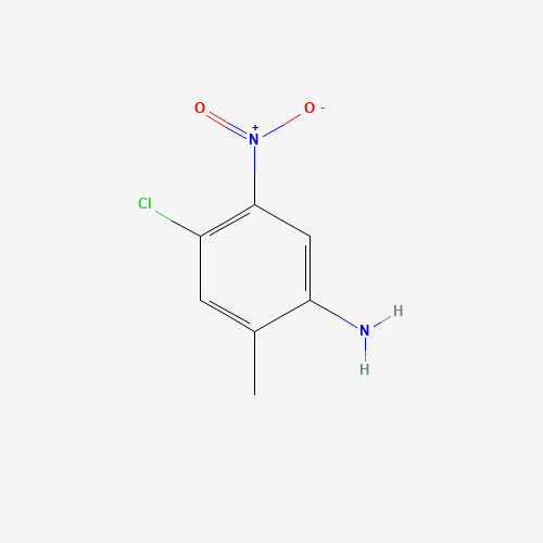 4-chloro-2-methyl-5-nitroaniline (CAS: 34648-99-2) - Chemical Structure and Molecular Formula 