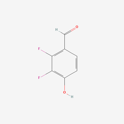 2,3-difluoro-4-hydroxybenzaldehyde (CAS: 676500-39-3) - Related Chemical Product