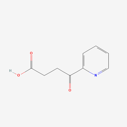 4-oxo-4-pyridin-2-ylbutanoic acid (CAS: 5768-27-4) - Chemical Structure and Molecular Formula 
