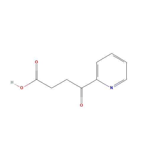 4-oxo-4-pyridin-2-ylbutanoic acid (CAS: 5768-27-4) - Chemical Structure and Molecular Formula 