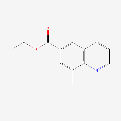 ethyl 8-methylquinoline-6-carboxylate (CAS: 916812-13-0) - Chemical Structure and Molecular Formula 