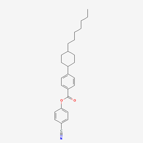 (4-cyanophenyl) 4-(4-heptylcyclohexyl)benzoate (CAS: 81930-18-9) - Related Chemical Product