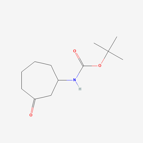 tert-butyl N-(3-oxocycloheptyl)carbamate (CAS: 1209481-80-0) - Related Chemical Product