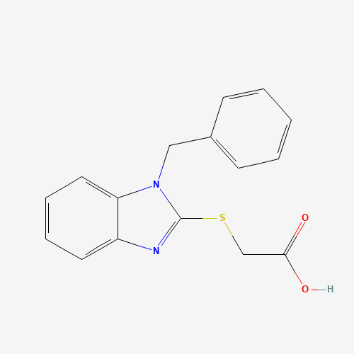 2-(1-benzylbenzimidazol-2-yl)sulfanylacetic acid (CAS: 314036-23-2) - Related Chemical Product