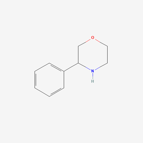 3-phenylmorpholine (CAS: 138713-44-7) - Chemical Structure and Molecular Formula 