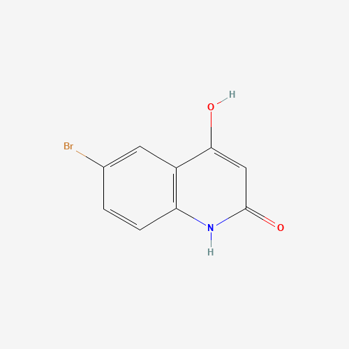 6-bromo-4-hydroxy-1H-quinolin-2-one (CAS: 54675-23-9) - Chemical Structure and Molecular Formula 