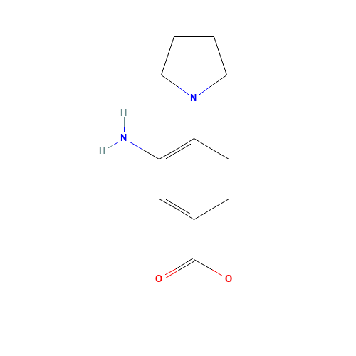 methyl 3-amino-4-pyrrolidin-1-ylbenzoate (CAS: 123986-65-2) - Related Chemical Product