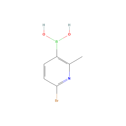 (6-bromo-2-methylpyridin-3-yl)boronic acid (CAS: 1072944-22-9) - Related Chemical Product