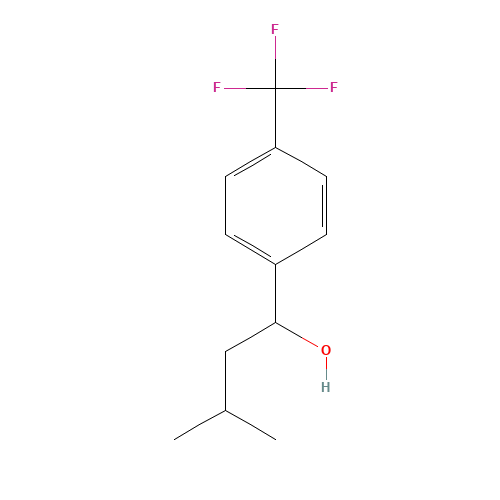 3-methyl-1-[4-(trifluoromethyl)phenyl]butan-1-ol (CAS: 1225790-22-6) - Related Chemical Product
