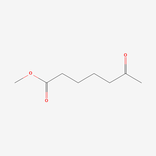 methyl 6-oxoheptanoate (CAS: 2046-21-1) - Chemical Structure and Molecular Formula 