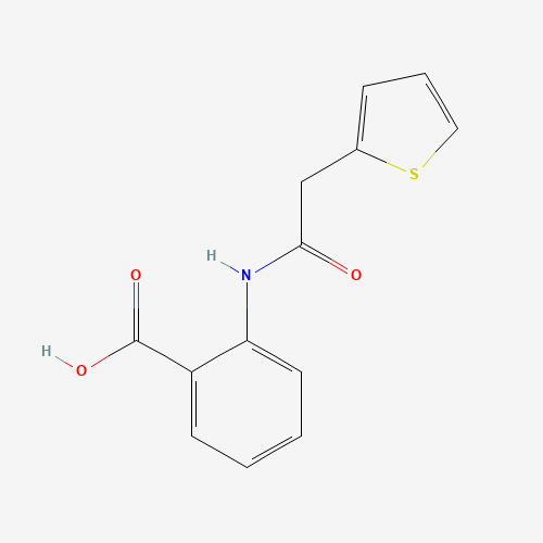 2-[(2-thiophen-2-ylacetyl)amino]benzoic acid (CAS: 330635-60-4) - Chemical Structure and Molecular Formula 