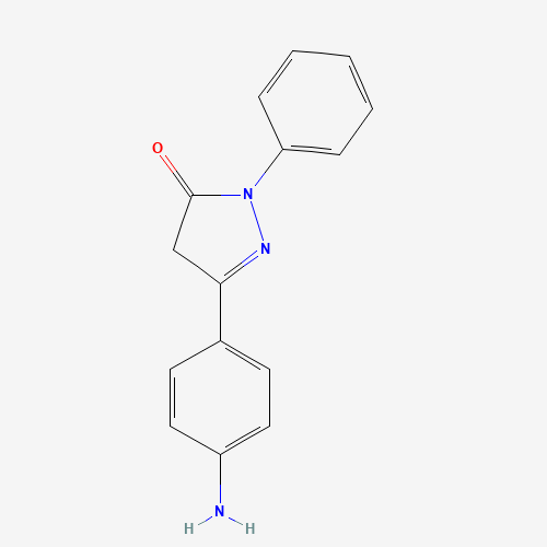 5-(4-aminophenyl)-2-phenyl-4H-pyrazol-3-one (CAS: 478398-27-5) - Related Chemical Product