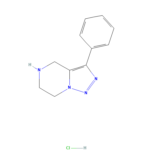 3-phenyl-4,5,6,7-tetrahydrotriazolo[1,5-a]pyrazine;hydrochloride (CAS: 1245782-72-2) - Related Chemical Product