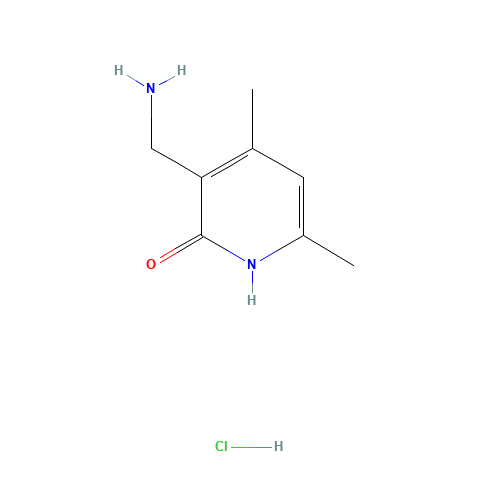 3-(aminomethyl)-4,6-dimethyl-1H-pyridin-2-one;hydrochloride (CAS: 1173081-96-3) - Related Chemical Product