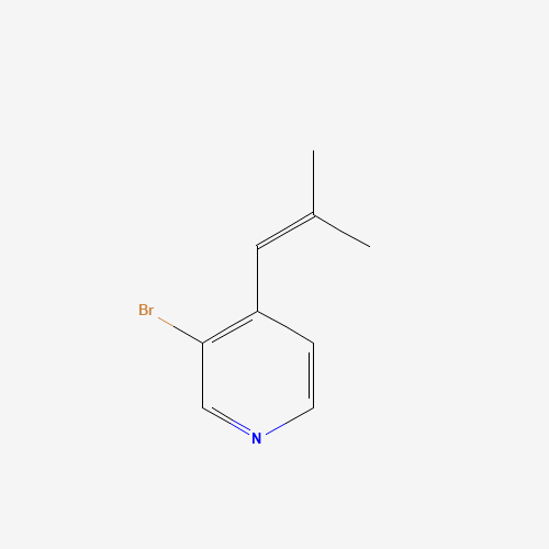 3-bromo-4-(2-methylprop-1-enyl)pyridine (CAS: 1240287-14-2) - Related Chemical Product