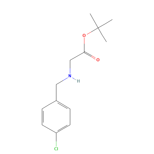 tert-butyl 2-[(4-chlorophenyl)methylamino]acetate (CAS: 1182917-82-3) - Related Chemical Product