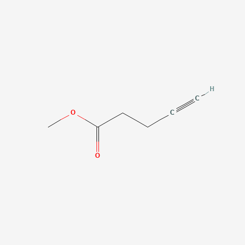 methyl pent-4-ynoate (CAS: 21565-82-2) - Chemical Structure and Molecular Formula 