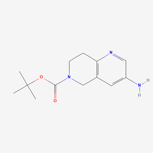 tert-butyl 3-amino-7,8-dihydro-5H-1,6-naphthyridine-6-carboxylate (CAS: 355819-02-2) - Related Chemical Product