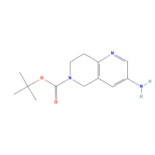 tert-butyl 3-amino-7,8-dihydro-5H-1,6-naphthyridine-6-carboxylate (CAS: 355819-02-2) - Related Chemical Product