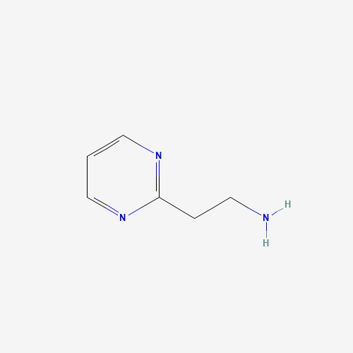 2-pyrimidin-2-ylethanamine (CAS: 89464-80-2) - Chemical Structure and Molecular Formula 